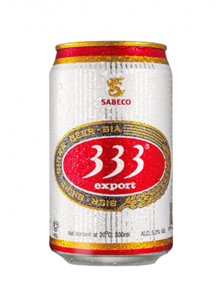 Cerveza Vietnamita 333 ml.