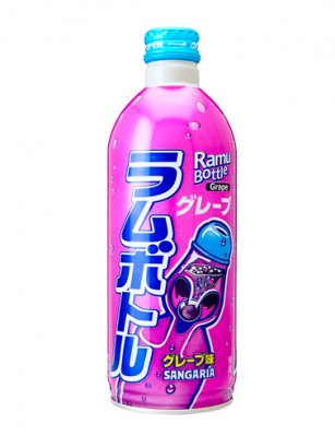 Soda Ramune Uva | Edit. Botella de Aluminio