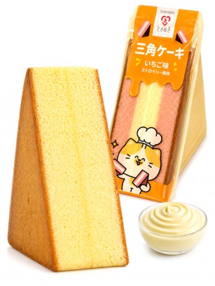 Bizcocho Tokimeki Queso | Triangle Sponge Cake Japonés | 90 g