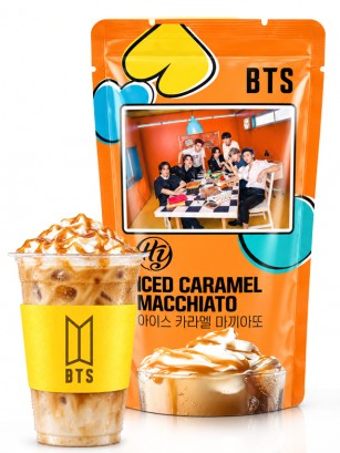 Café con Leche Coreano Sabor Caramelo | BTS Edition Pouch | 230 ml.