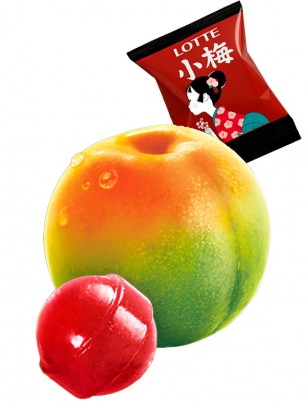 Caramelo de Ciruela Japonesa relleno de Crema de Ume | Unidad