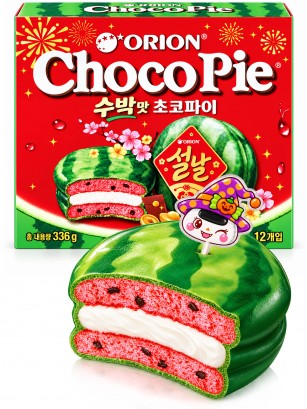 Choco Pie Sandía | Orion Big Box 336 g