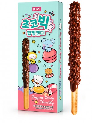ChocoBig BT21 Popping Candy (Caramelos Chasqueantes) 54 g