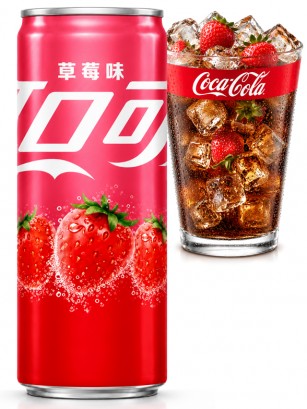 Coca-Cola Fresa 330 ml