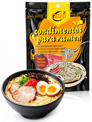 Condimento Ramen Tonkotsu | Gozo 3 Raciones 39 g