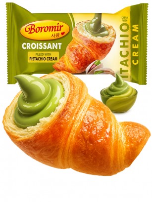 Cruasán Boromir Crema de Pistacho | 60 g