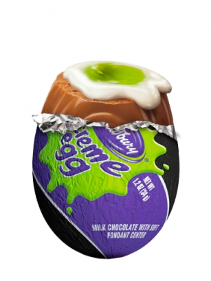 Huevo Chocolate Cadbury de Glaseado Fondant Verde | Edi. Halloween
