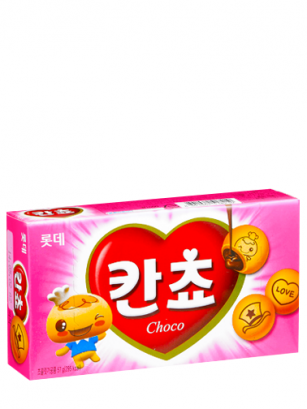 Galletas Coreanas Kancho de Crema de Chocolate