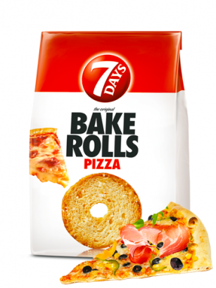Chips de Pan Tostado con Sabor a Pizza 80 grs.