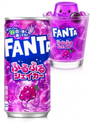 Fanta Japonesa de Gelatina Furu Furu Uva | 180 ml