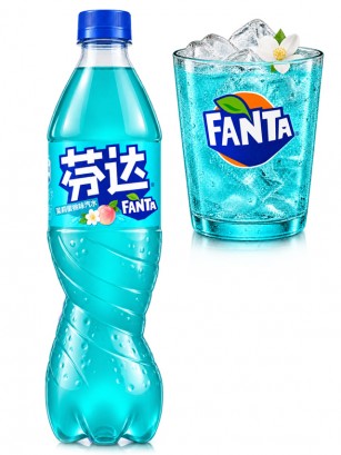 Fanta Momo Melocotón y Jazmín | 500 ml