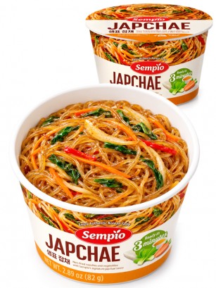 Fideos Japchae Coreanos Instantáneos | Sempio 82g.