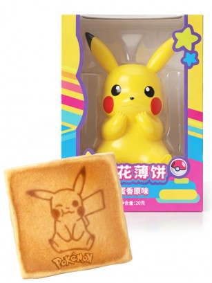 Figura Pokémon con Galletas Crepe Huevo 80 g