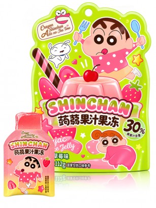 Gelatinas Konjac de Fresa Shin Chan | 112 g