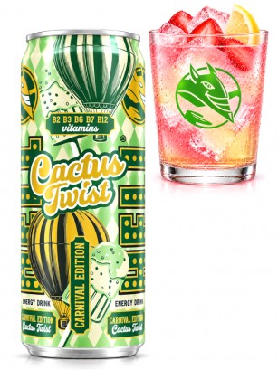 Bebida Energética Cactus Twist | Hell 250 ml