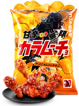 Patatas Godzilla Pollo Coreano Yangnyeom | Koikeya 53 g