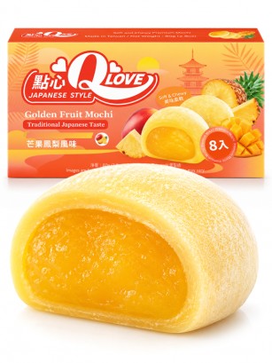 Mini Mochis Mango y Piña | QLove 80 g