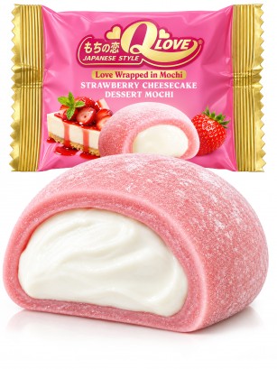 Mochi de Cheesecake de Fresa QLove | Unidad