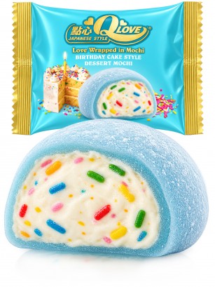 Mochi sabor Tarta de Cumpleaños Q Love | Unidad