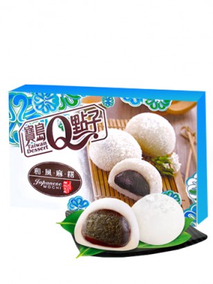 Mochis Daifuku de Coco y Crema de Sésamo | Sakura Box