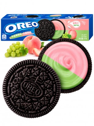 Oreo Uva Cristal y Melocotón | Edición China Relleno Bicolor | 97 g