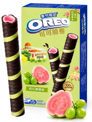 Barquillos Crujientes Guayaba y Uva Verde | Oreo 50 g