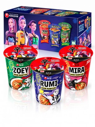 Pack Shin Ramyun | K-Pop Demon Hunters 3 x 68 g