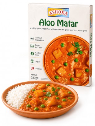 Plato Preparado Aloo Matar | Sin Gluten 280g.