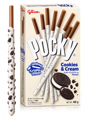 Pocky Cookies & Cream 40g.