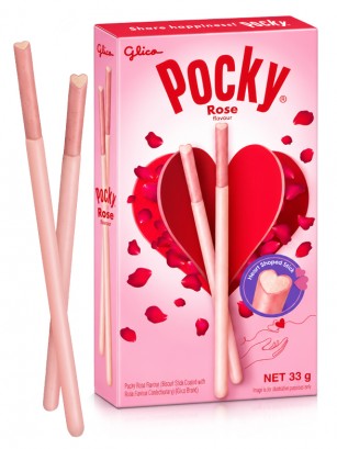 Pocky de Rosas | Edición Limitada 33 g