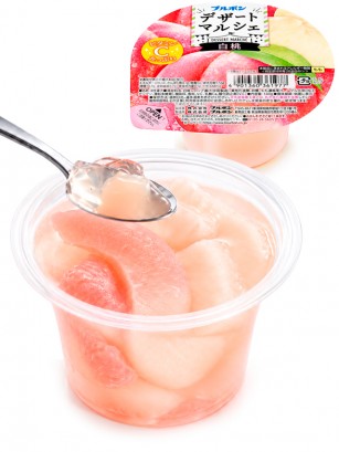 Postre de Melocotón Blanco | Dessert Marché 140 g