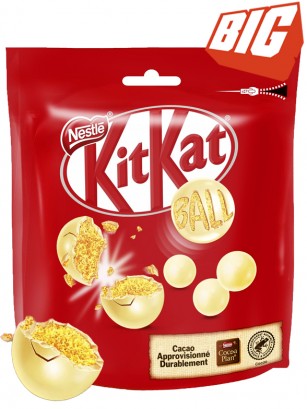 Bolas de Kit Kat de Chocolate Blanco relleno Crunky 140g.