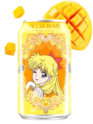 Agua Soda Sabor Mango | Edición Sailor Moon | Venus 330 ml.