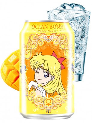 Agua Soda Sabor Mango | Edición Sailor Moon | Venus 330 ml.