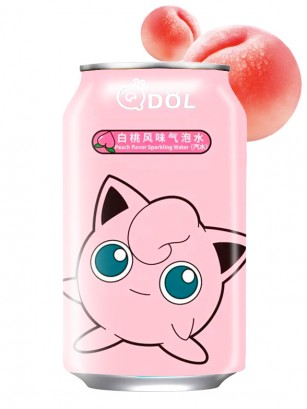 Agua Soda Sabor Momo | Edición Pokemon Jigglypuff 330 ml.