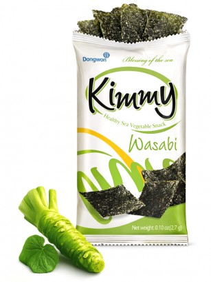 Algas Nori Crujientes Sazonadas | Sabor Wasabi