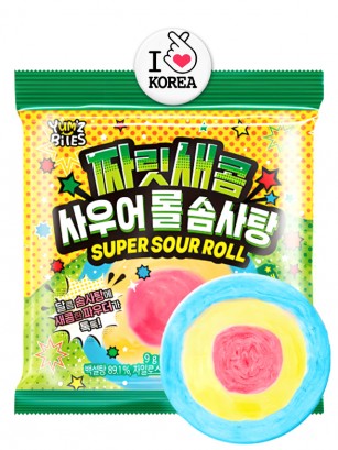 Algodón de Azúcar Coreano Súper Ácido 9g.