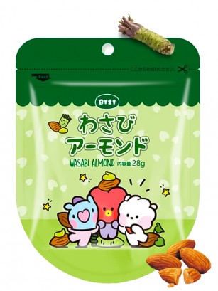 Almendras con Wasabi | BT21 & BTS 28 grs.