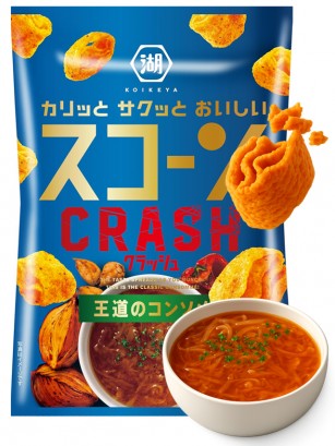 Snack Almohadillas  | Sabor Consomé Japonés | Crash King of Taste 40g.