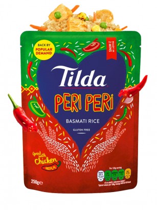 Arroz Basmati Preparado Receta Peri Peri | Medio Picante 250 grs.