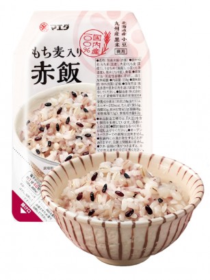 Arroz Japonés Cocido | 3 Arroces, Cebada y Azuki | 1 Ración 150g.