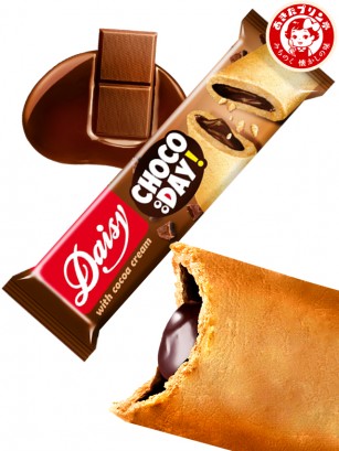 Barrita de Cookie de Crema de Chocolate | Daisy 40 grs.