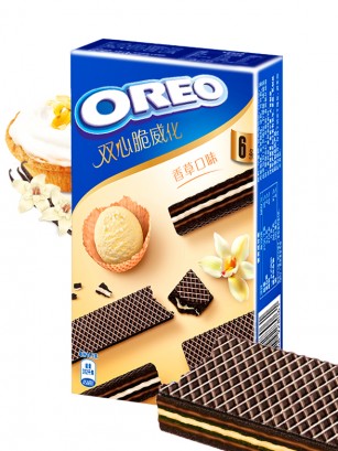 Barquillos de Chocolate Oreo Rellenos de Vainilla y Chocolate