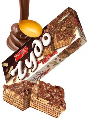 Cakes de Chocolatinas de Barquillo Chocolate y Cacahuetes 250g