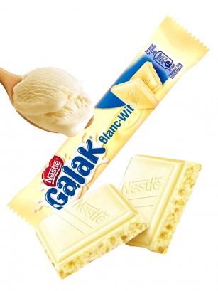 Chocolatina de Chocolate Blanco | Receta Tradicional | Nestle Galak 40 grs.