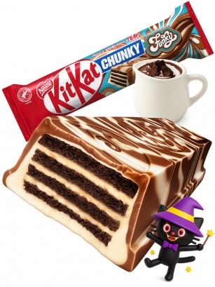 Gran Kit Kat Funky | Doble Chocolate Zebra 40g.