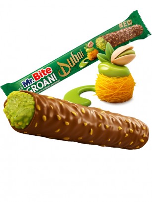 Chocolatina Dubai Mr Bite de Kataifi y Pistacho 35g.