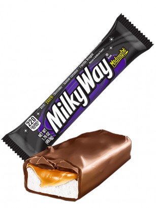 Barrita de Chocolate Negro con Nougat de Vainilla y Caramelo | Milky Way Midnight