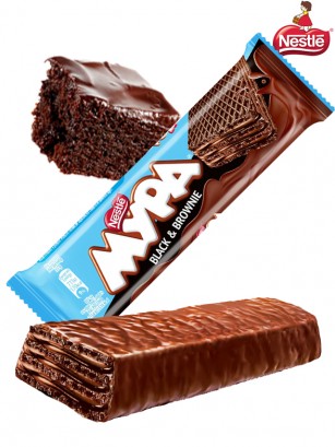 Barrita de Chocolate Negro Nestle y Brownie 33 grs.