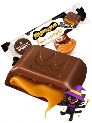 Chocolatina de Crema de Toffee con Leche 39g.